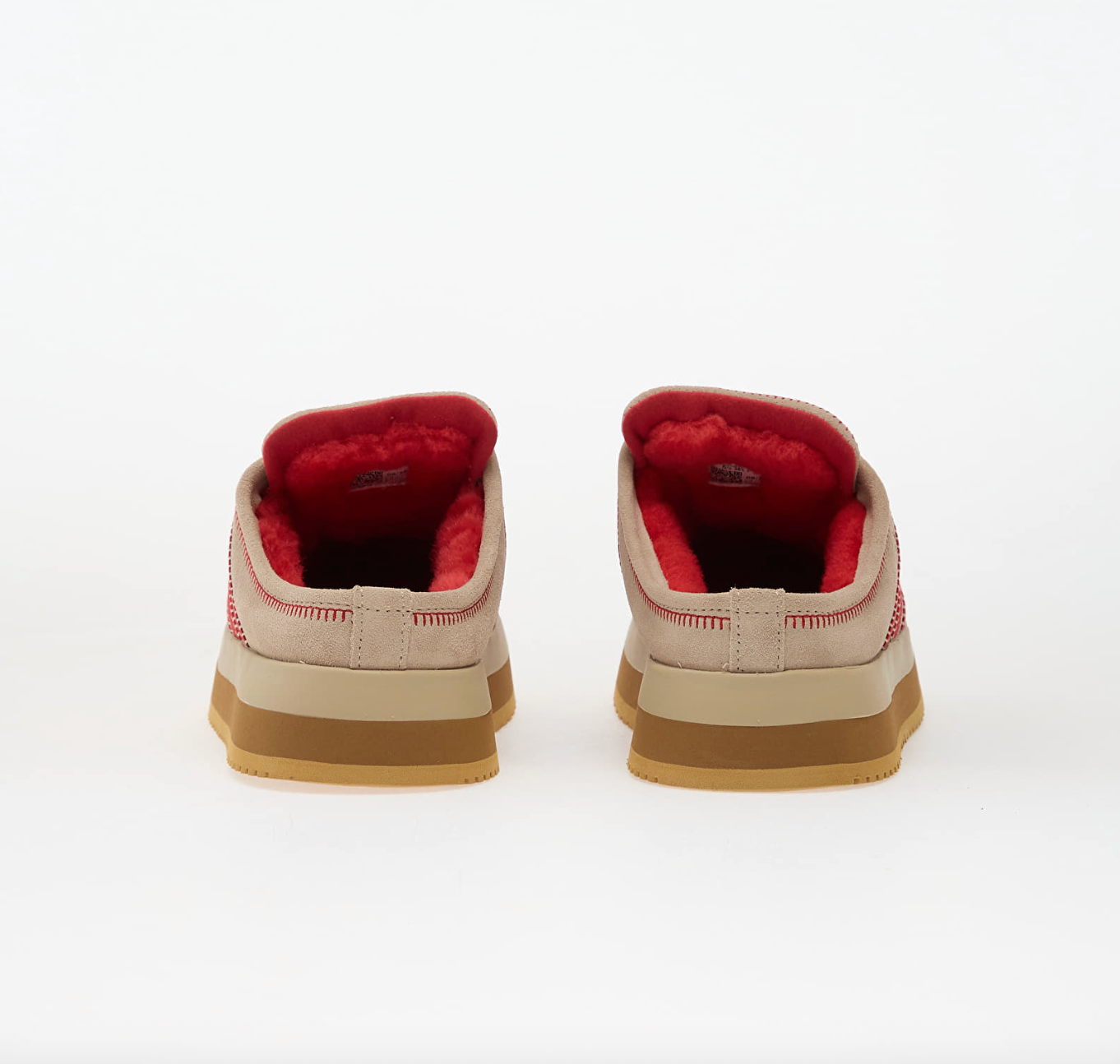 00S WINTER Beżowy i czerwony